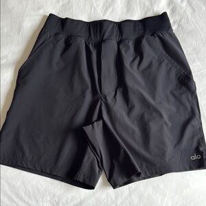 ALO Yoga Charcoal Performance Shorts